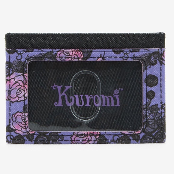 Kuromi Roses Lace Mini Backpack & Matching Cardholder Set New with Tags - Picture 9 of 9